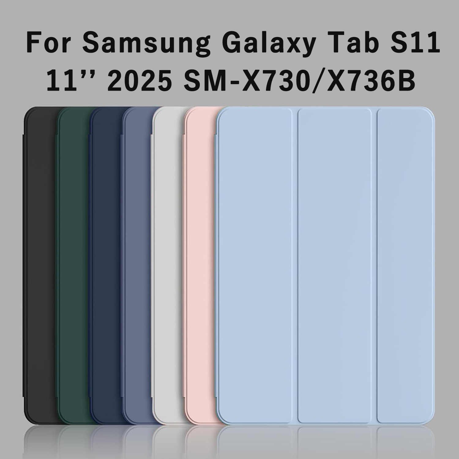 Samsung Tablet With Accessories - Dreifach faltbare Flip-Hülle für Samsung Galaxy