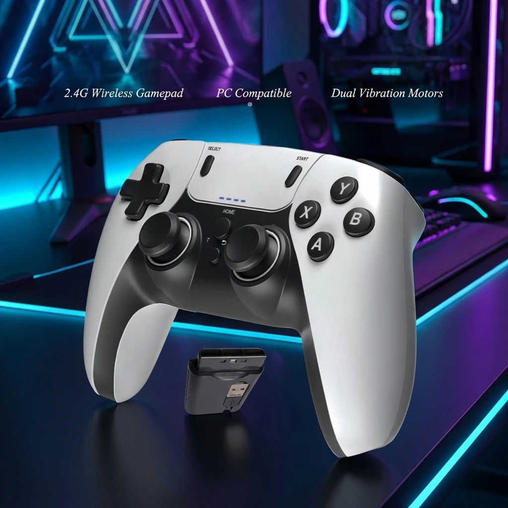 Android Tablet Gaming Accessories - Kabelloser Gaming-Gamepad Handheld-Controller, Tragbare Unterhaltungskonsole Unterstützt