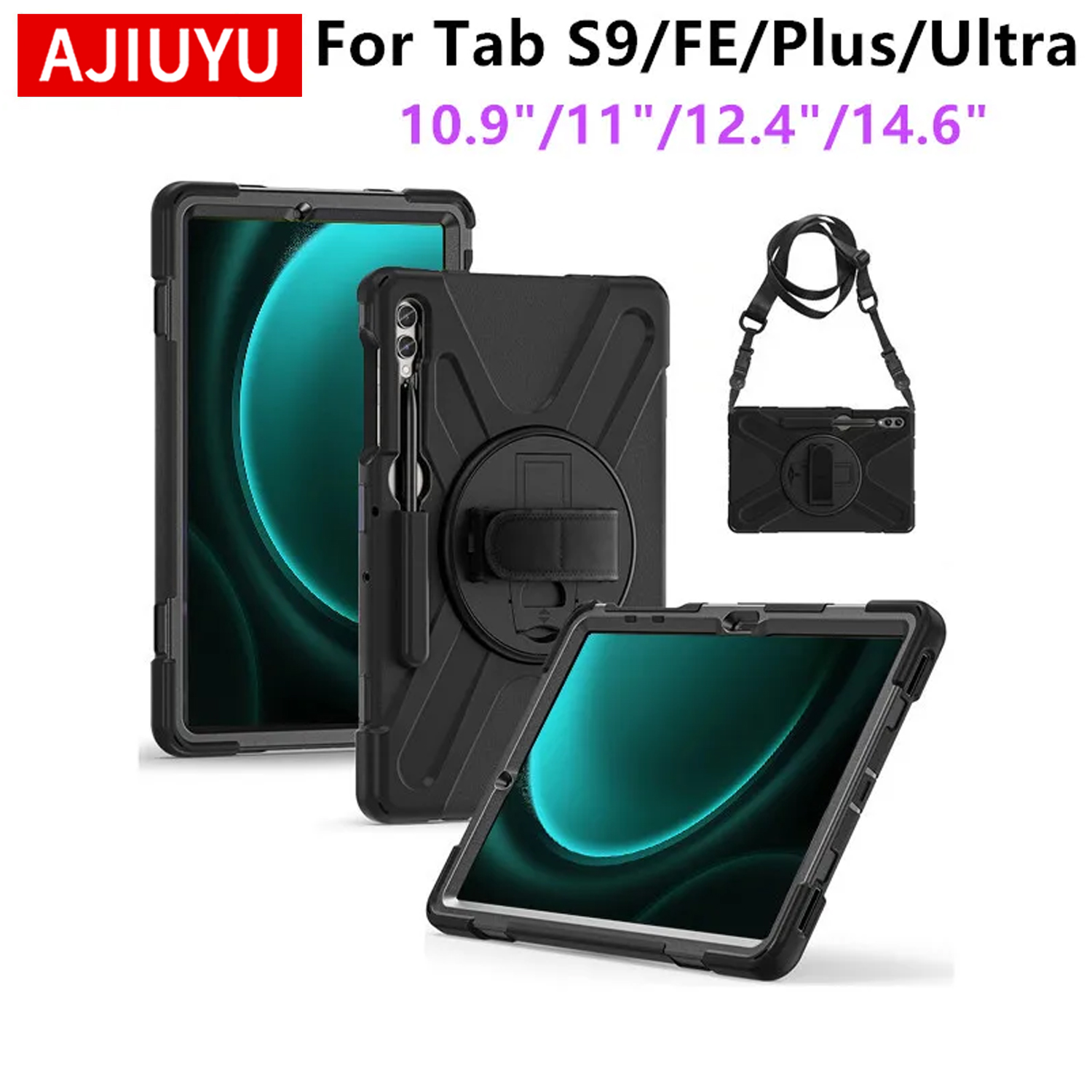 Samsung Tablet With Accessories - Robuste, stoßfeste Hülle für Samsung Galaxy