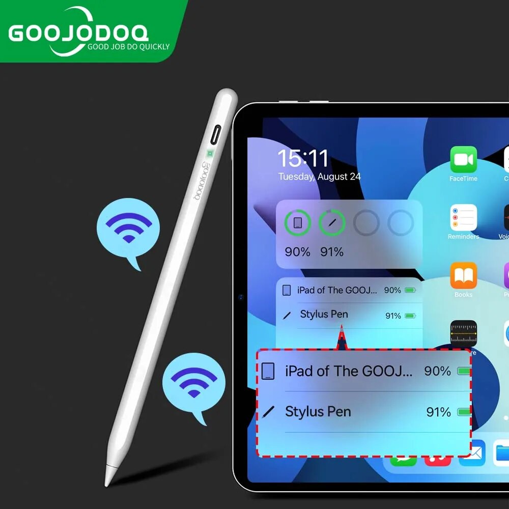 Bluetooth Trackpad - Für iPad Bleistift Apfels tift Stift