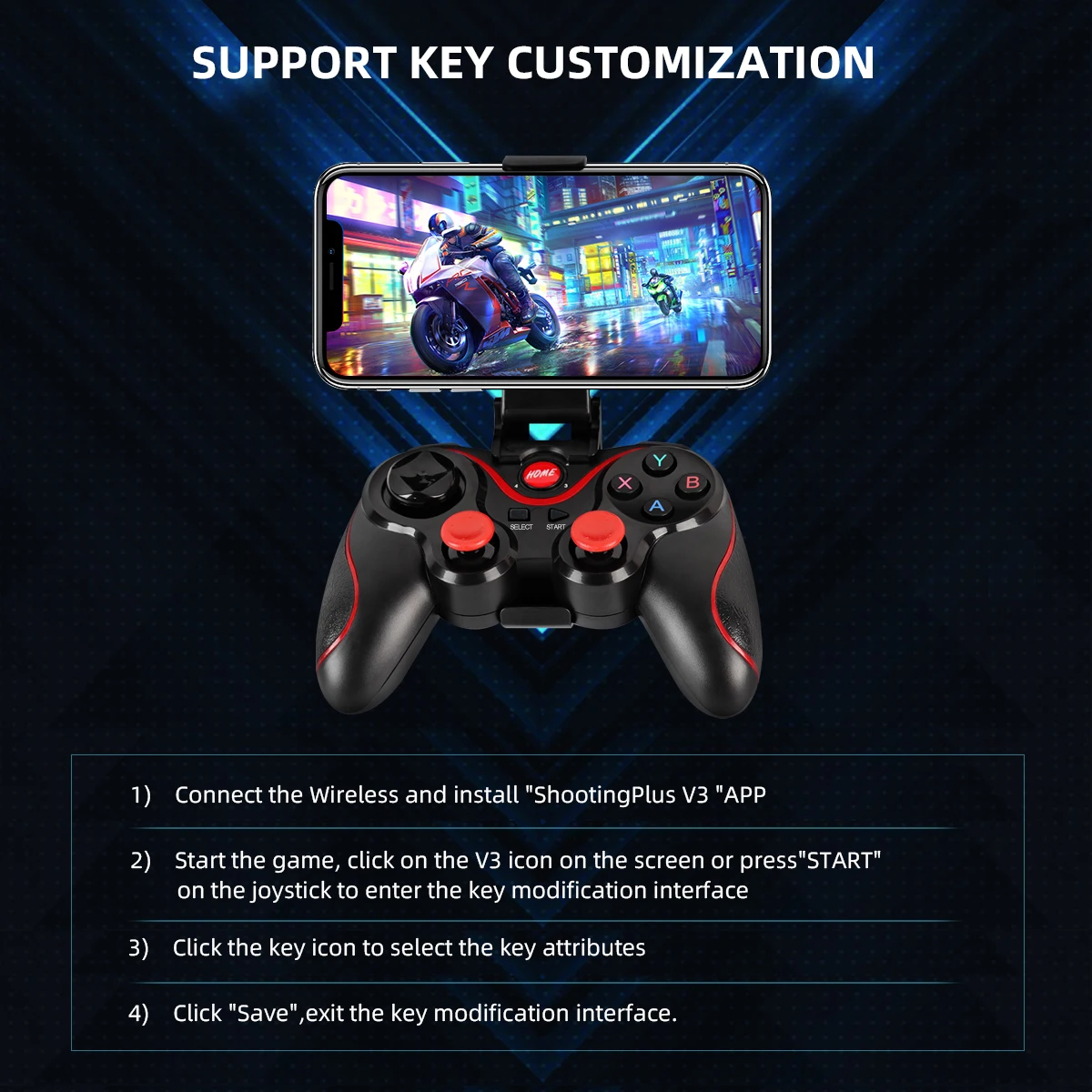GAMINJA Drahtloses Bluetooth-G – Android Tablet Gaming Accessories Bewertung und Preis