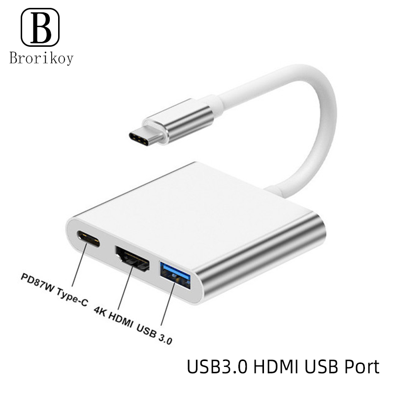 3-in-1 USB Typ-C Hub zu 4K HDM – Samsung Tablet With Accessories Bewertung und Preis